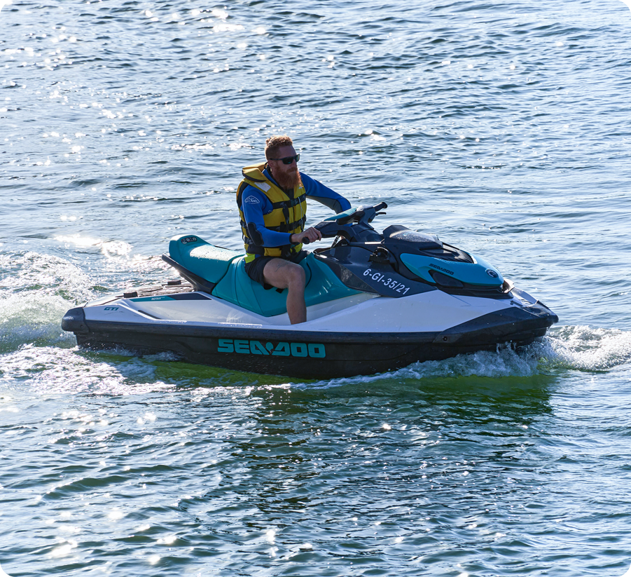 Single Rider Jet Ski Rental – 60 Minutes